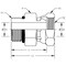 World Wide Fittings Male O-Ring Boss to Female Pipe Swivel Straight 9315X08X08 - alternate 2